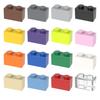 40PCS Thick 1x2 Dots Bricks DIY Building Blocks Figures Educational Creative Size Compatible with 3004 ABS Toys for Children