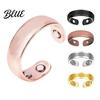 Knuckle Ring Lady Magnetic Adjustable Opening Design Polished Smooth Electroplated