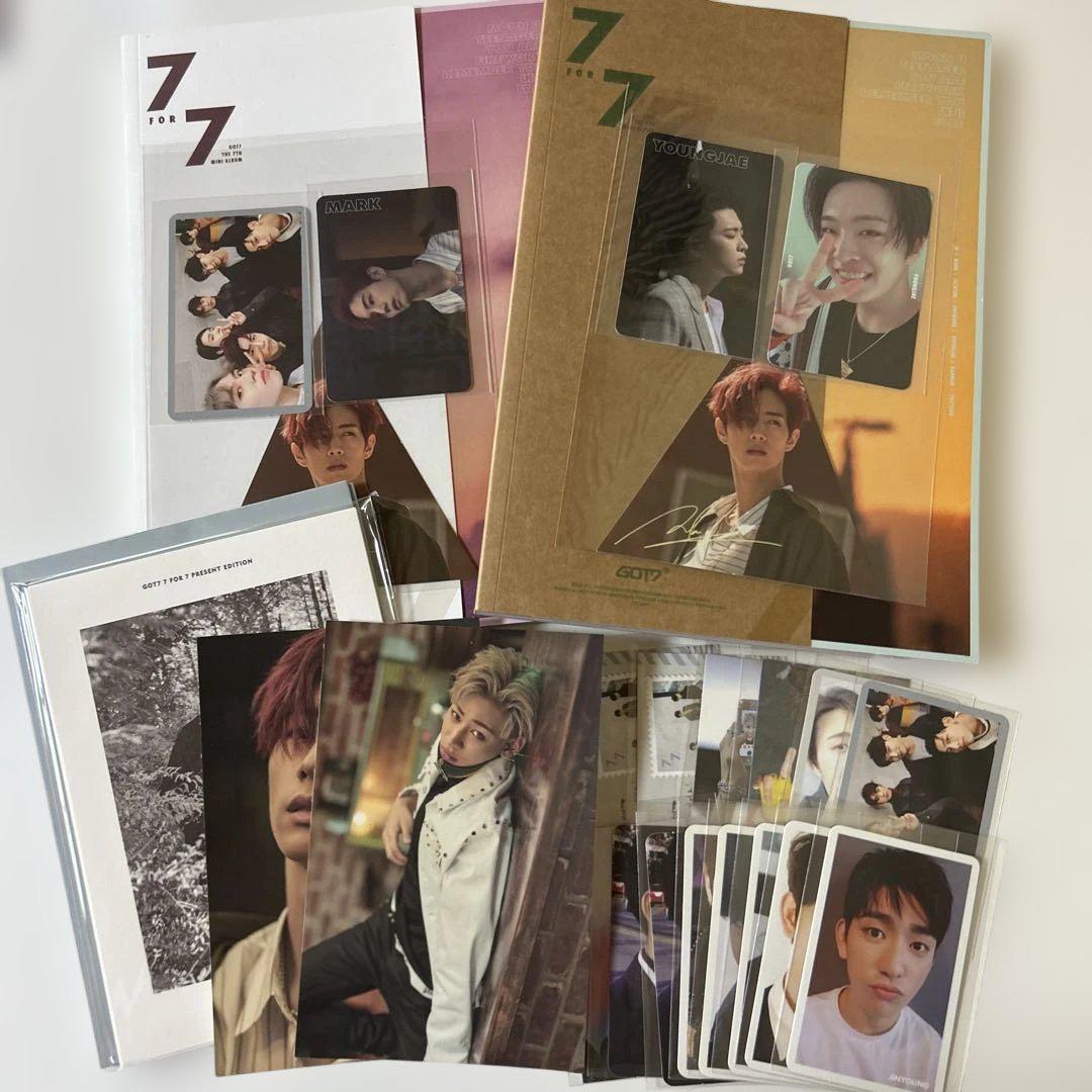 

[USED] GOT7 7for7 mini album, 2 types, trading cards, etc.