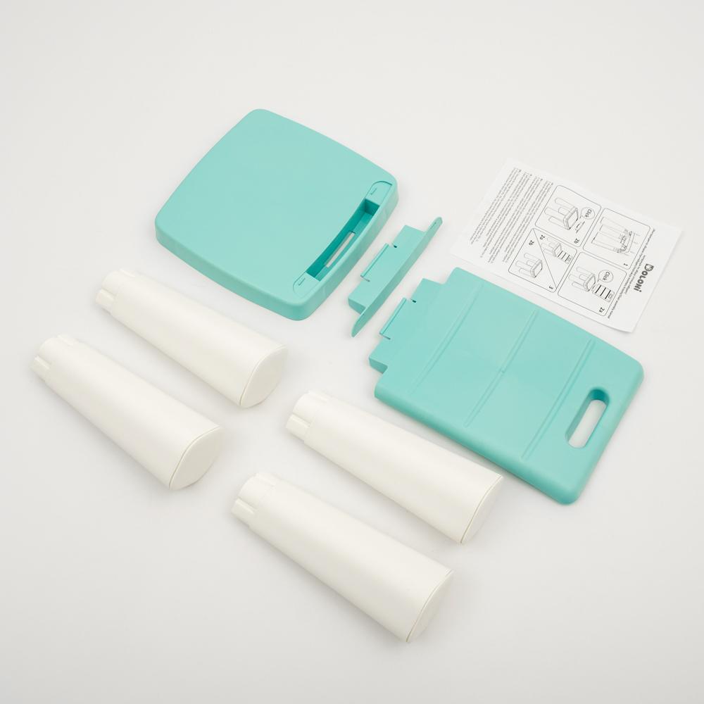 plastic highchair - blue