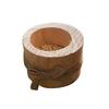 3Pcs Wooden Stump Candle Holder Votive Tealight Candle Stand Rustic Farmhouse Living Room Bathroom Candlestick Decoration Table Centerpiece Ornament