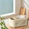 Stylish Tissue Holder Kawaii Paper Storage Box Home Decoration Cheese Tissue Box  Bathroom