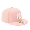 NEW ERA 59FIFTY MLB York Yankees Seitenlogo Kappe Pink Rouge NER37C5597 71026977 ONSPOTZ Exklusiv Bestickte Baseballmütze Größe 8