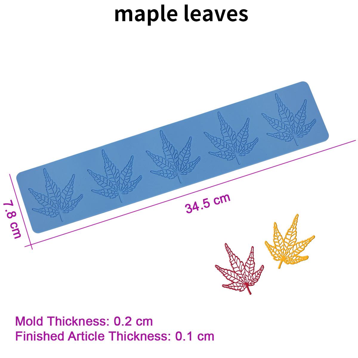 

Форма одуванчика, кленового листа, форма для сахарного кружева, форма для мастики, цветок розы, силиконовая форма для украшения торта maple leaves