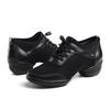Skóra naturalna Siateczka Moda Buty do tańca Sportowe Damskie Buty jazzowe Miękka podeszwa Fitness Buty do biegania