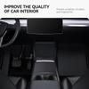 YZ For Tesla Model 3 Y 2025-2025 Center Console Sticker Panel Central Control Cover Car Interior Accessories