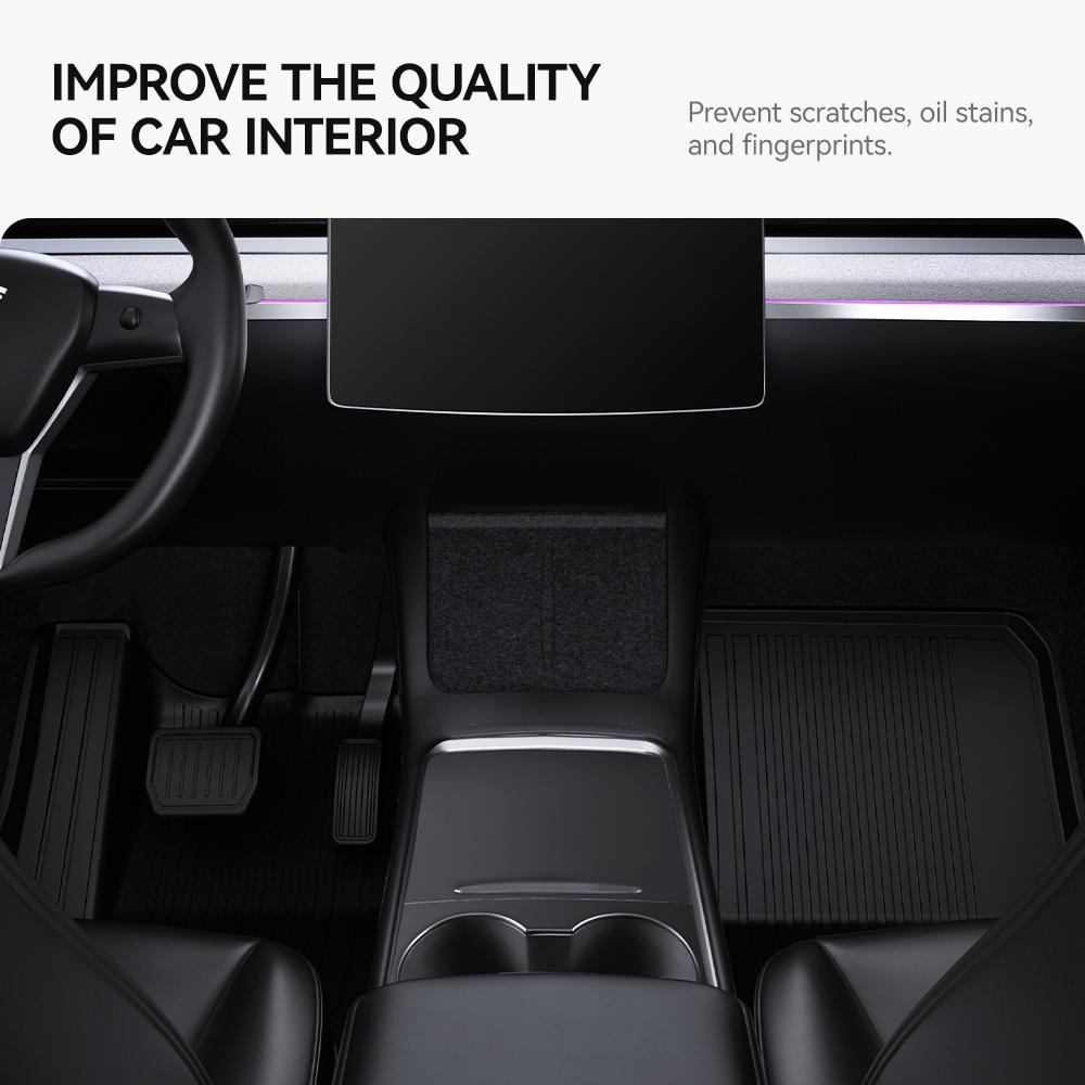 YZ For Tesla Model 3 Y 2025-2025 Center Console Sticker Panel Central Control Cover Car Interior Accessories