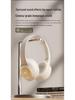 New 2025 Over-Ear Wireless Bluetooth Gaming Headset with Noise Cancelling, Card Slot, Luminous Design, and Extended Battery Life.