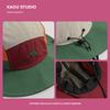 New Japanese Color Matching Bucket Hats Women Summer Outdoor Quick-drying Breathable Mountaineering Sun Protection Men's Caps