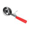 Practical Stainless Steel Fruit Ice Cream Scoop Spoon with Plastic Handle Kitchen Tool (5.2cm)