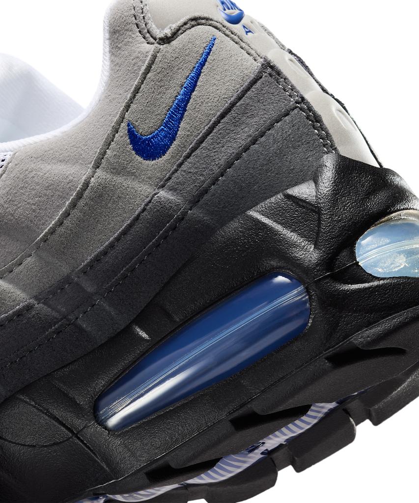 Nike Air Max 95 Big Bubble W - Black:White:Medium Grey:Old Royal / Hj5996-006