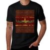 Golden Egyptian God Ornaunisext On Red Leather Tshirt Basic Comfort Fit Tshirt For Unisex