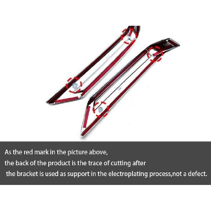 For 2024 Toyota Landcruise Car Accessories Side Door Handle Cover Parts Trim