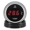 2'' 52mm Digital Led Water Temperature Gauge Meter +10mm 1/8NPT Temp Sensor Coolant Temperature Meter With Alarm Function