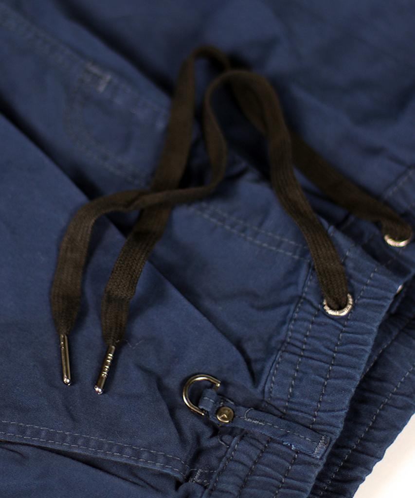 Haipeodenim Dark Navy Drop Crotch Pants