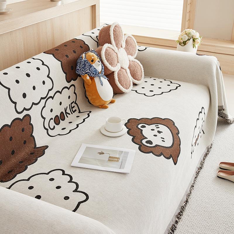 High Quality Chenille Sofa Blanket for Living Room Decor Sofa Cover Cloth Anti-Cat Scratch Sofa Towel Blanket