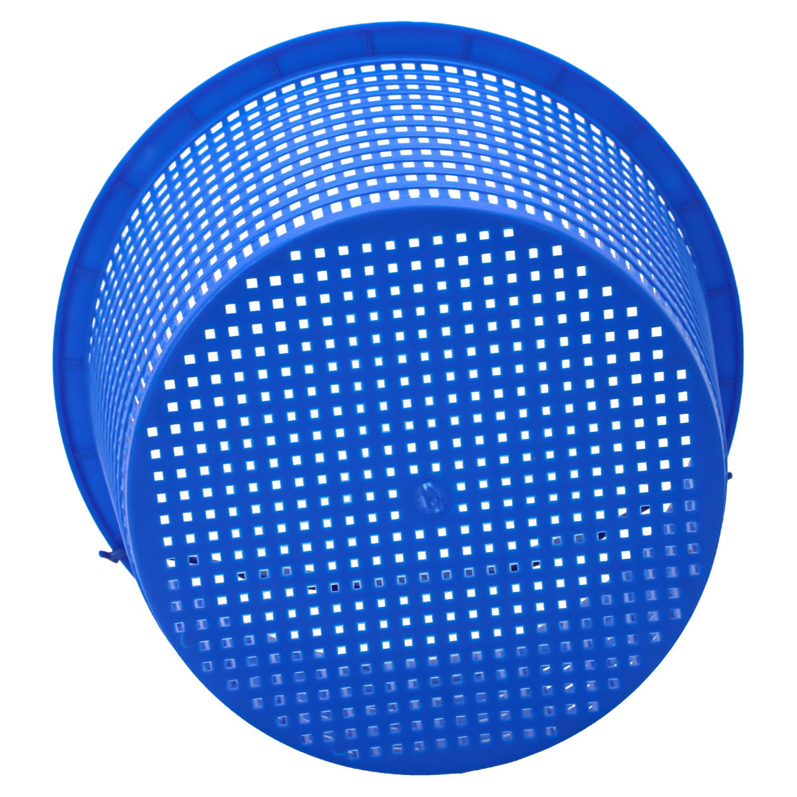 

Debris Capture Pool Skimmer Basket Debris Cleaning Diameter 8 Inches Easy Install Pool Filter Basket Diameter 8 Inches Blue