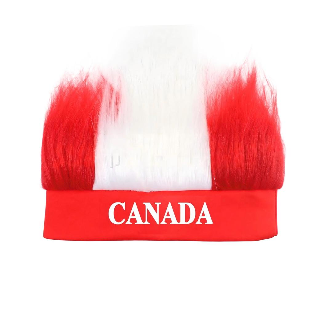 Fan Wigs, Flag Color Headbands, Football Game Cheering Props, Headwear