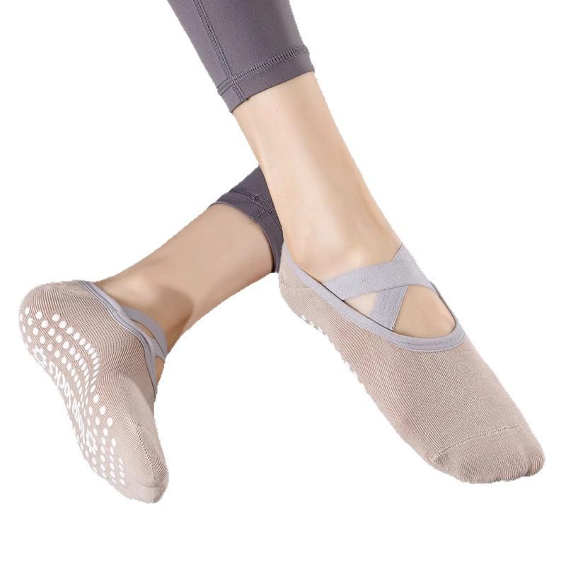 Women's Non-Slip Yoga Pilates Summer Socks for Indoor Fitness and Running