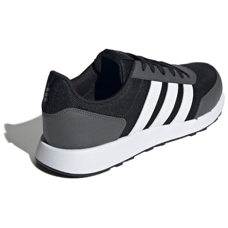 Adidas Run 50S Comfortable Versatile Durable Low-Top Running Shoes Unisex Sneakers Black IF1553