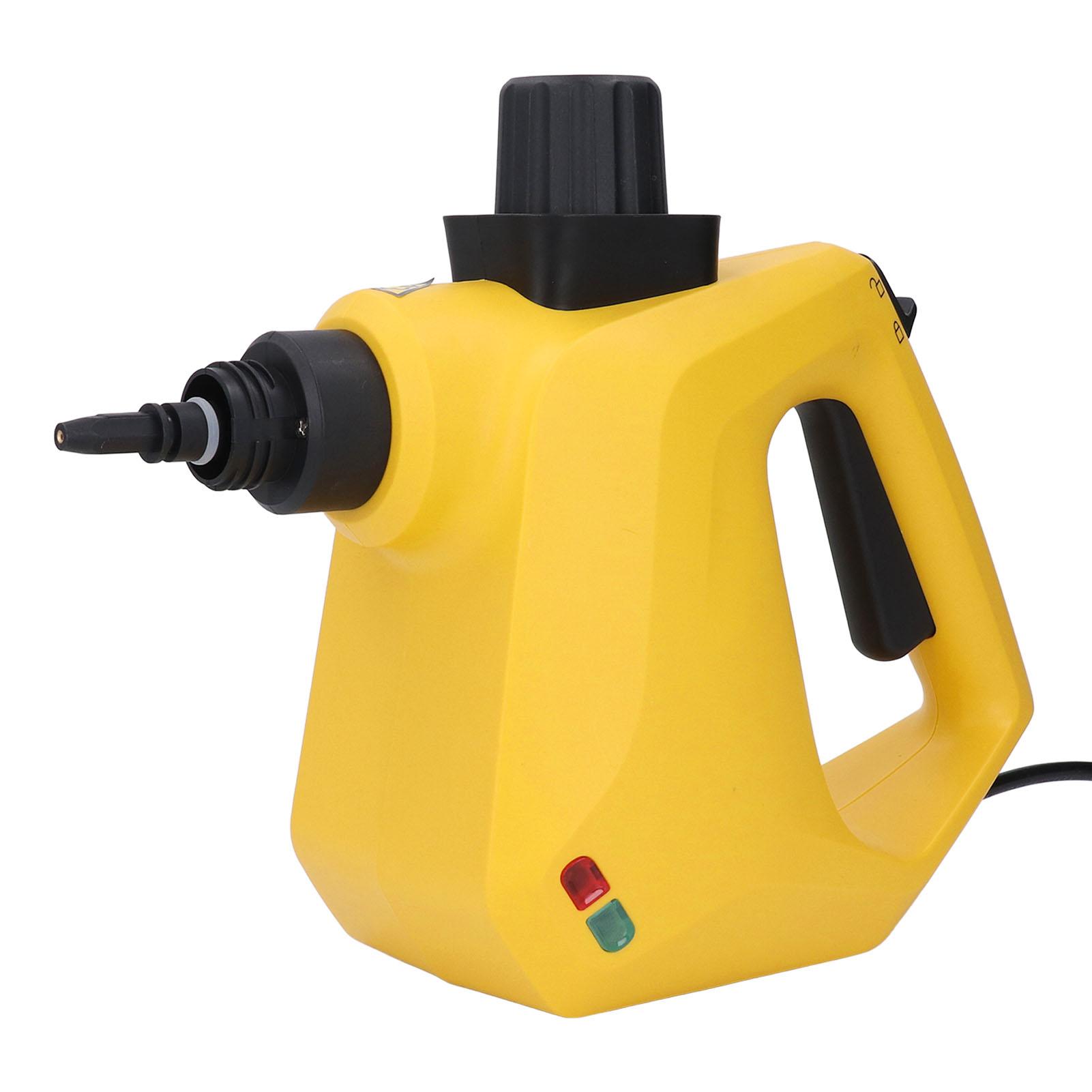 

Пароочиститель емкостью 250 мл, высокотемпературная паровая чистящая машина с 9 аксессуарами для дома в США EU Plug