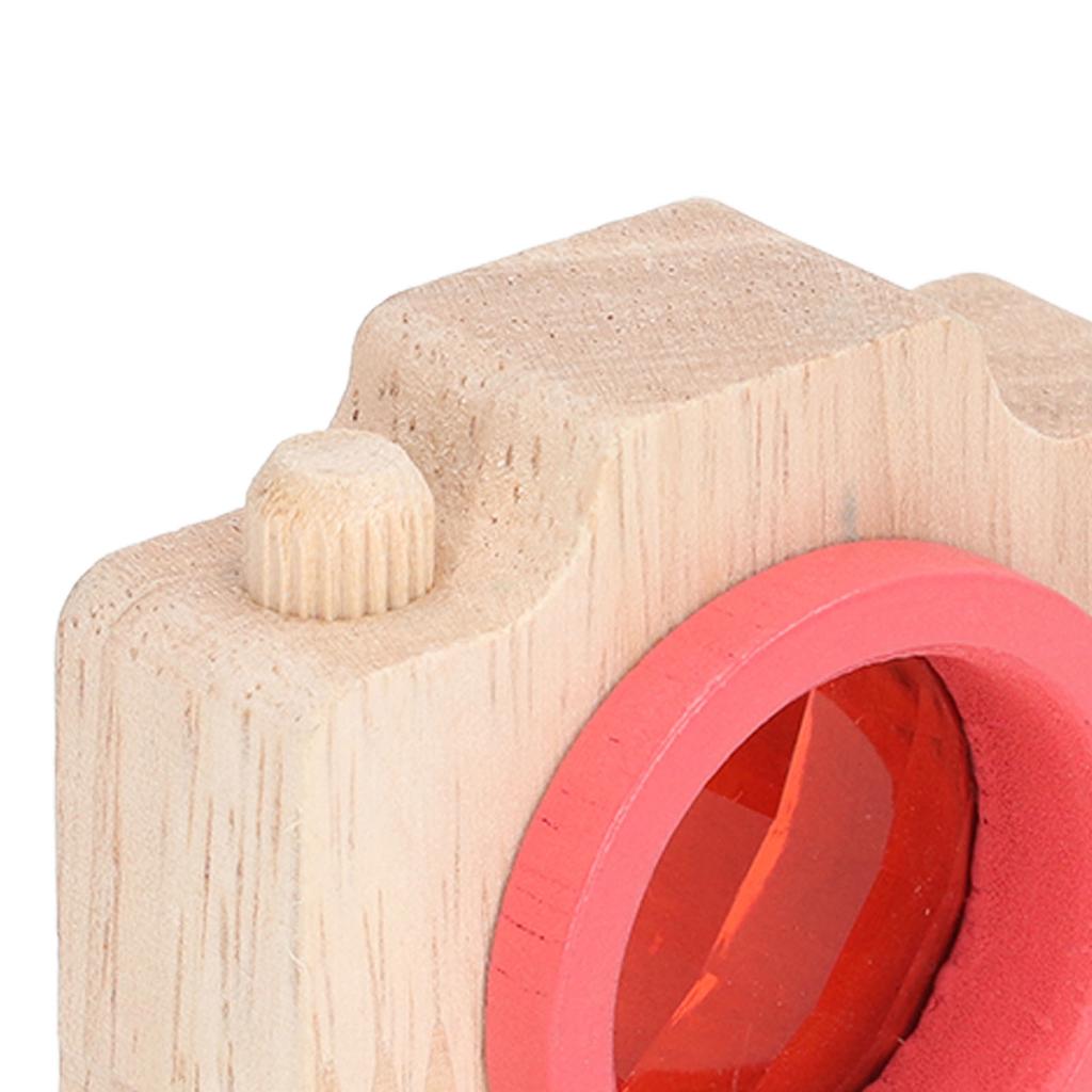 Prism Lens Toy Bee Eye Effect Unique Camera Style Cute Portable Interesting Children Toy Red