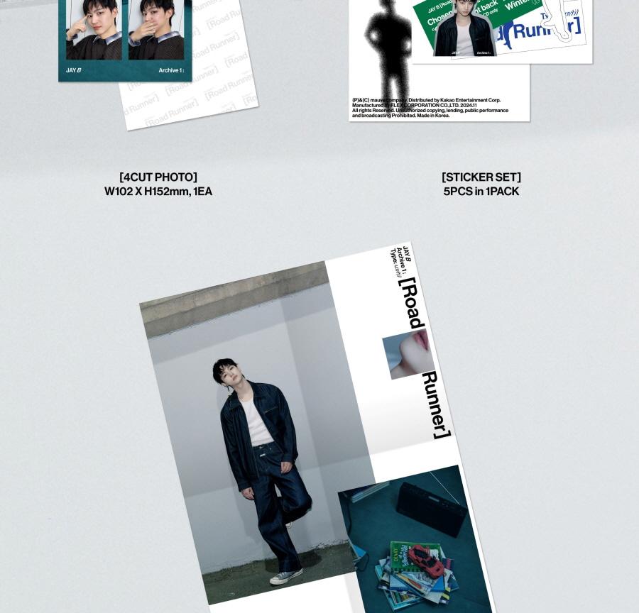 JAY B (GOT7) Archive 1: [Road Runner] 1st Full Album