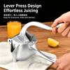 Manual Hand Fruit Juicer Press Aluminum Alloy Hand Squeezer Handheld Citrus Juice Extractor for Orange Lemon Pomegranate for Squeezer Home Kitchen Use