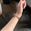 Fashion Diamond Paperclip Metal Bracelet For Xiaomi Mi Band 10 8 9 Pro Strap Miband 9Pro 8 Pro Smart Watch Replacement Wristband