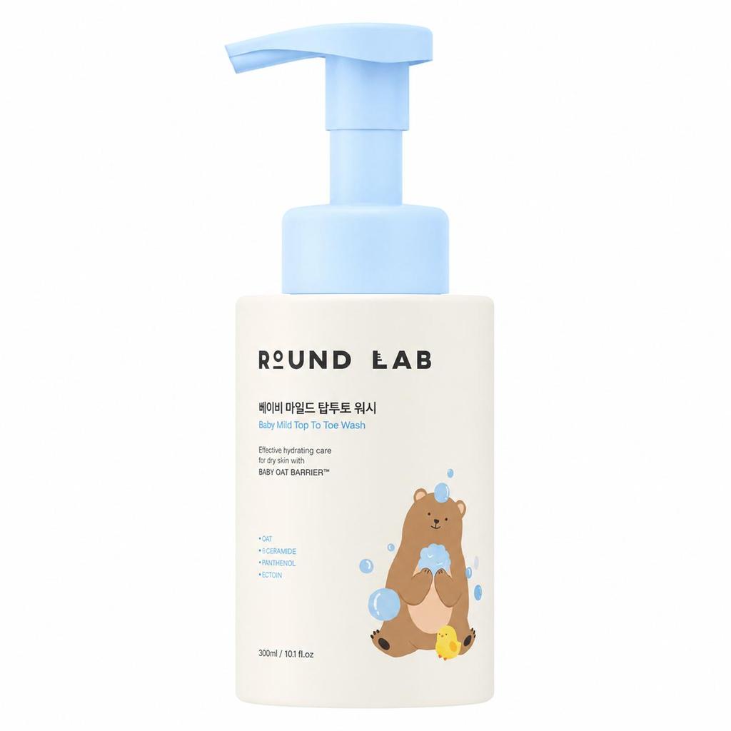 ROUND LAB Baby Line Mild Top To Toe Wash 300ml