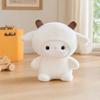 Peluche, Oreiller Câlin Forme Animal Dessin Animé avec Tissu Ultra Peluche Extensible, Peluche Lapin Cochon Coussin Décoratif