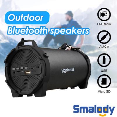 Subwoofer de alta potência, mãos livres, sem fio, portátil, bluetooth 5.0, alto-falante, som surround, estéreo, ambiente externo, cartão usb/aux/tf para telefone, pc