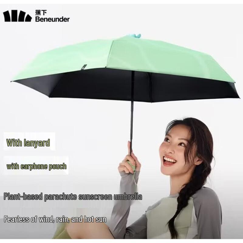 Beneunder Electric 5-Fold UV Sun/Rain Umbrella