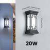 Led Outdoor Wall Light Waterproof IP66 Motion Sensor Led Outdoor Lighting Porch Lights Balcony Garden Lights Outdoor Wall Lamp