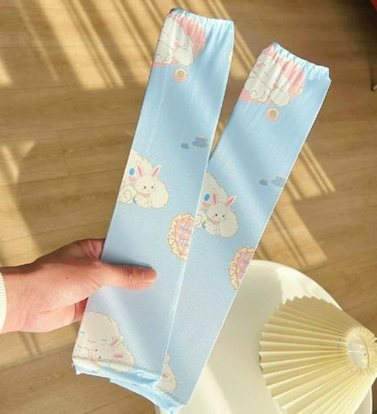 Manchons de bras en soie glacée à protection UV pour enfants - Pare-soleil d'été rafraîchissants pour garçons et filles