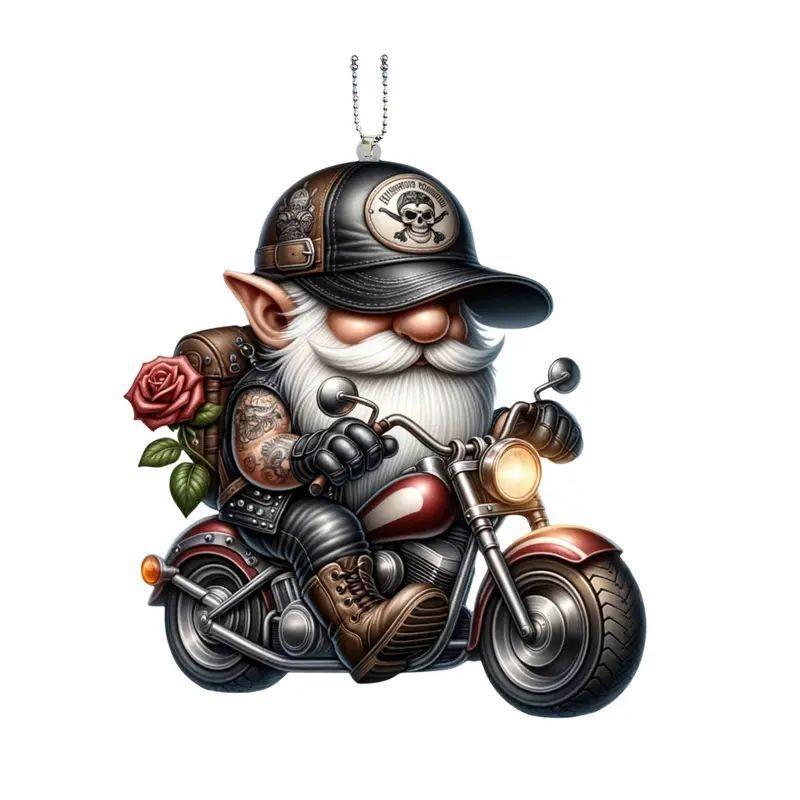 Acrylic Eyecatching Cartoon Car Hanging Decor For Creative Home And Backpack Decoration