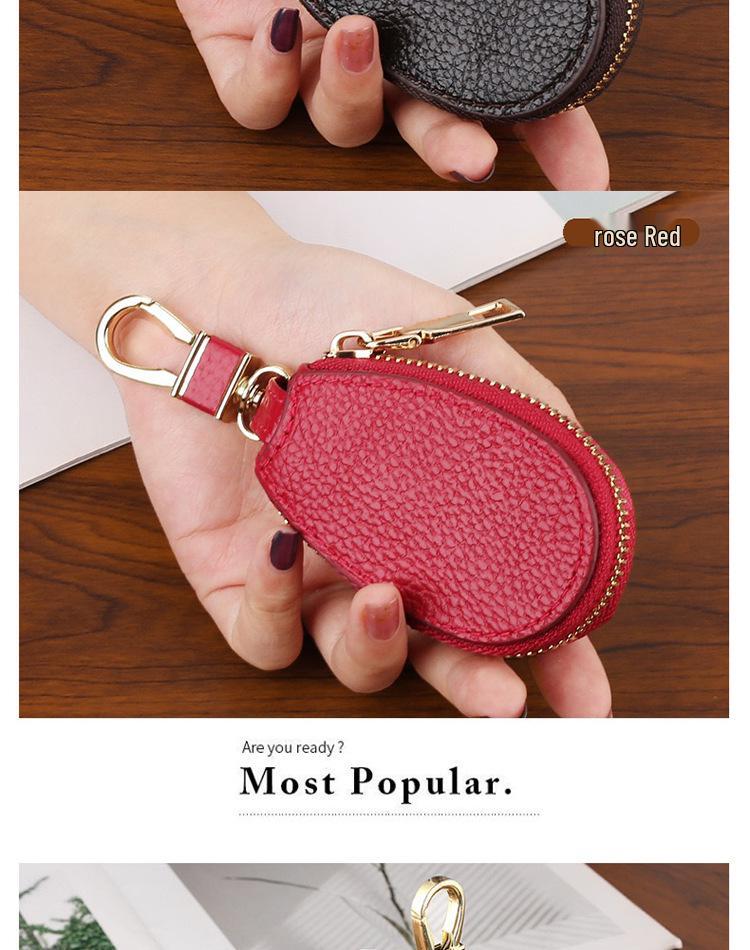 Versatile Unisex Key Case: Fashionable, Large-Capacity, Portable Waist Clip for Convenient Storage