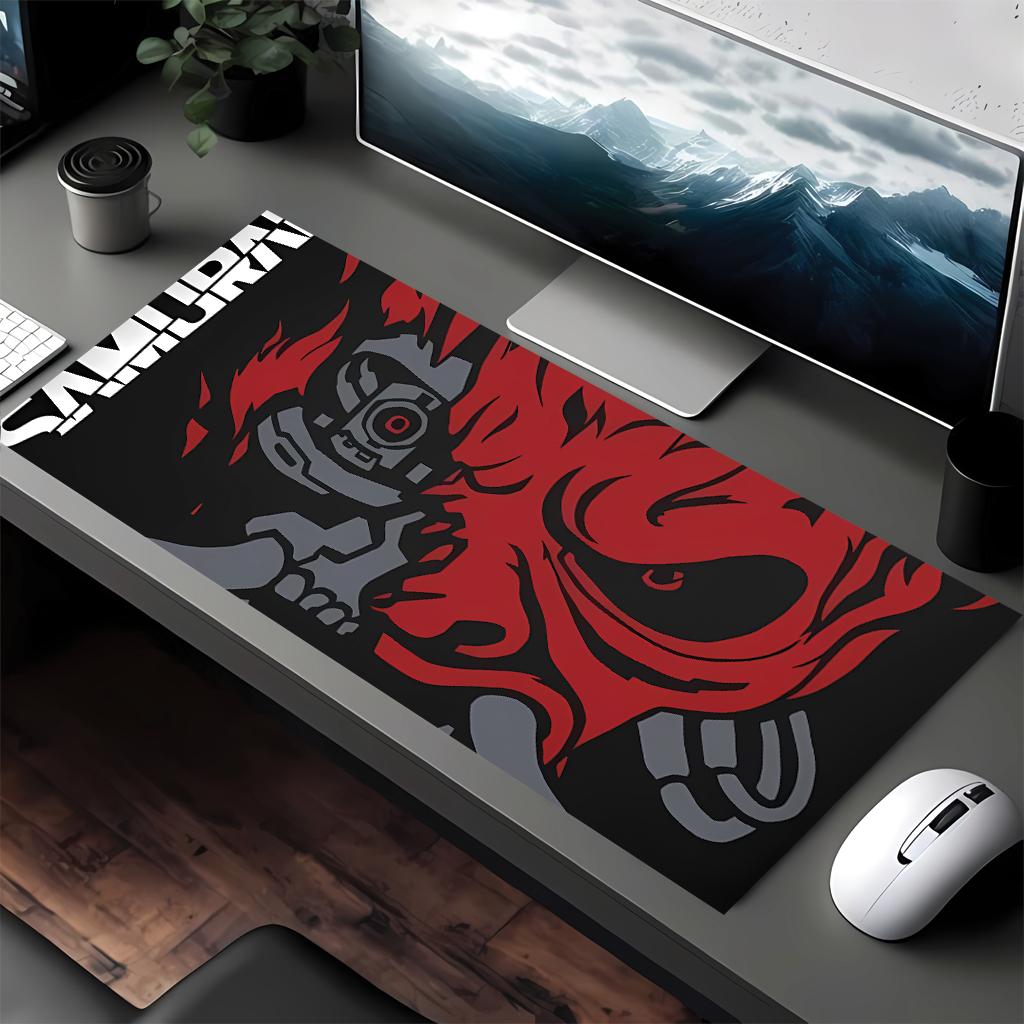 Super beautiful Japanese style Mouse pad large Mouse pad Samurai Mouse pad DESMAT full size model