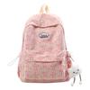 Student School Bag Bow Ribbon Large Capacity Backpack Computer Backpack