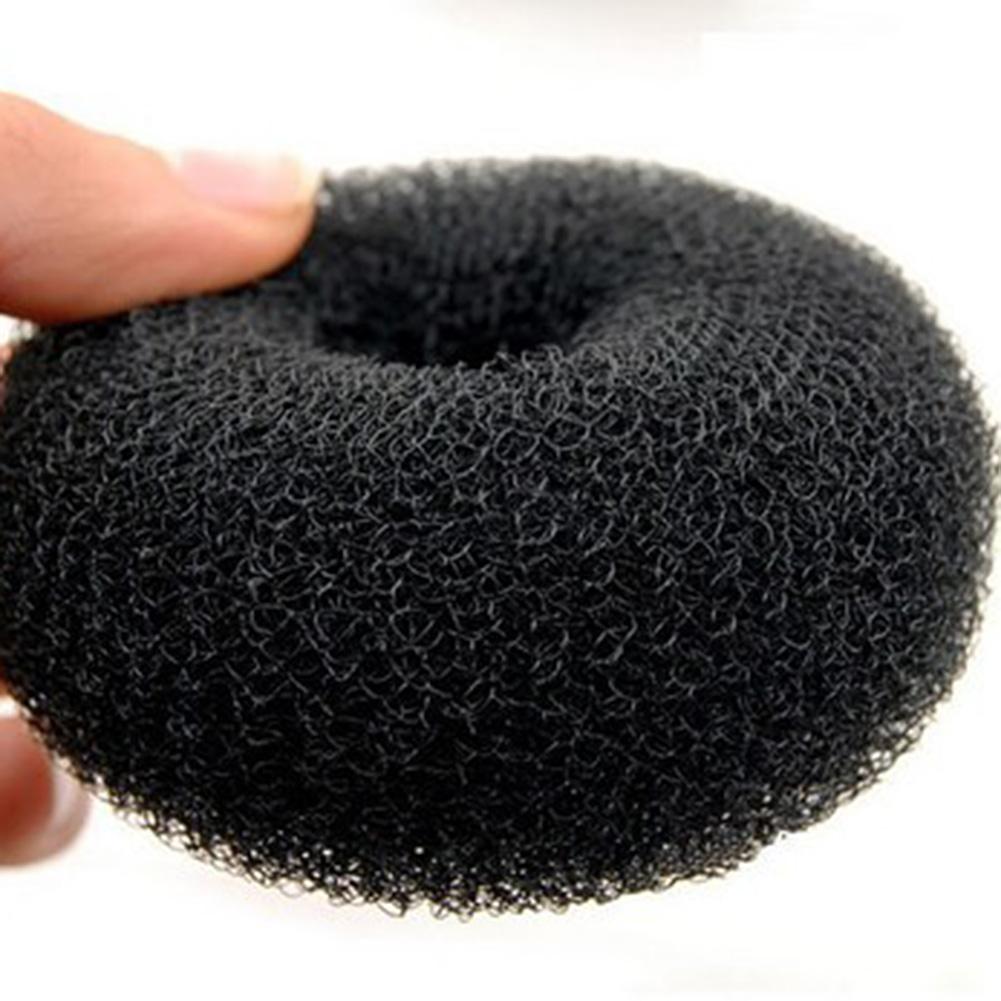 Women Girls Sponge Hair Bun Maker Ring Donut Shape Hairband Hair Styling Bun Maker Hair Band Accessories