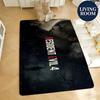 Soft Flannel Floor Mat Game Resident Evil Requiem Floor Mat Non-Slip Absorbent Doormat Bathroom Bedroom Home Decor Rug
