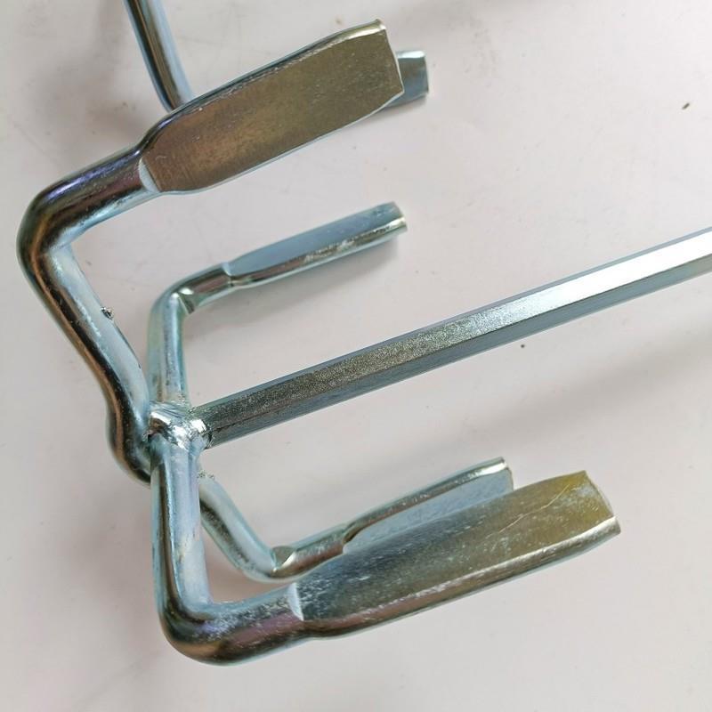 Double Mountain Flat Head Mixer Rod for Electric Hammer - Ideal for Cement, Putty, and Ash Mixing