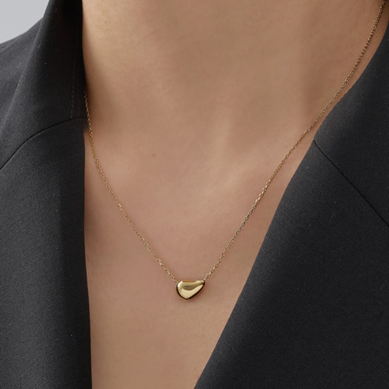 

YENA BY YENA Silver Mermaid s Tear Necklace n031 Silver