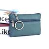 Porte-monnaie pour femmes couleur macaron: Sac à clés mignon, minimaliste, mini et porte-cartes élégant
