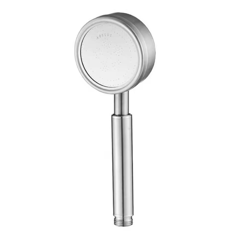 New 304 Stainless Steel Shower Head Fall Resistant Durable High Pressure Showerhead Bathroom Handheld Water Saving Shower Set