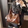 Simple and Large-capacity Underarm Bag Women's New Fashionable Versatile Shoulder Bag Retro Commuter Tote Bag