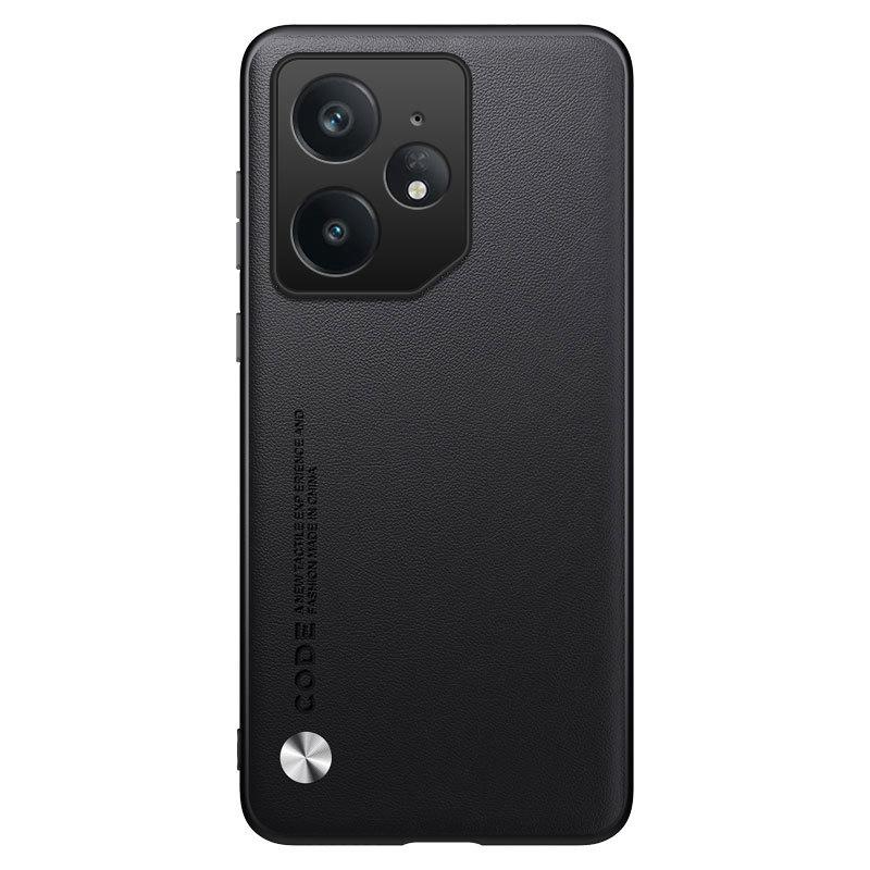 Applicable to OPPO RealmeNEO8 mobile phone case Realme GT8Pro plain leather C75 anti-drop protective case