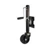 1500 Pounds Trailer Jack 6-inch Double Solid Guided Wheel Lift Trailer Legs Yacht Trailer RV Accessories with Bolt on Capacity