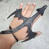 Adjustable Length Handchain PU Leather Dragon Bracelet Cosplay Cuff Arm Band for Fantasy Enthusiasts Unique Accessory
