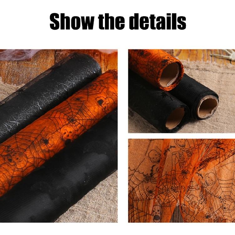 1 Roll Halloween Dining Mats Set Halloween Pattern Table Decors Dish Protective Mats Suitable for Halloween Meals